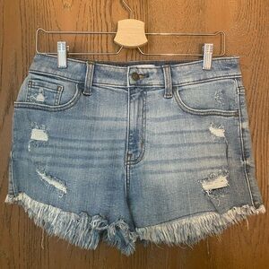 Studio Blue Lulu High Rise Fringe Hem Short Size 29
